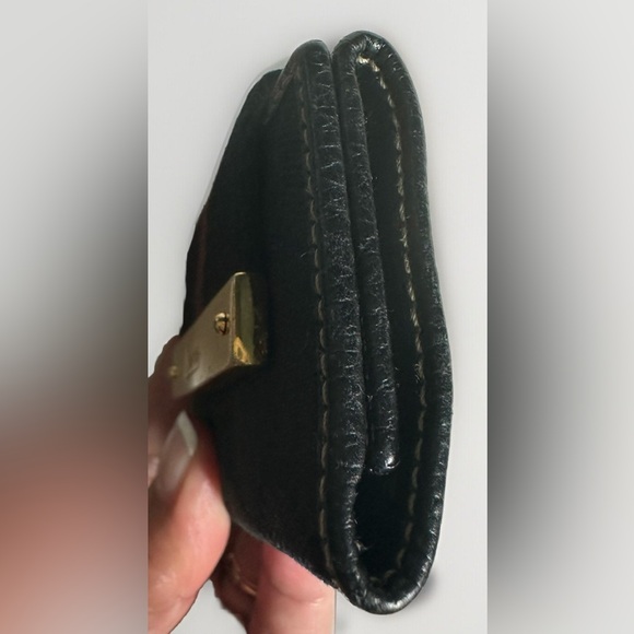 Auth Gucci GG Logo Key Holder Case Black Monogram Canvas Leather Italy COA - Picture 14 of 15